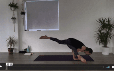 YOGA: Strong Flow: Side Crowing (50mins)